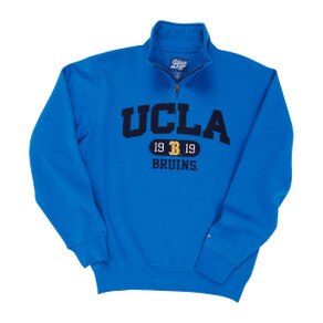 UCLA "B" 1/4 Zip Sweatshirt